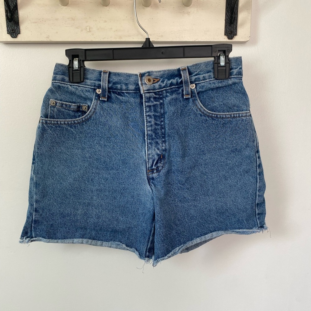 London jean denim shorts